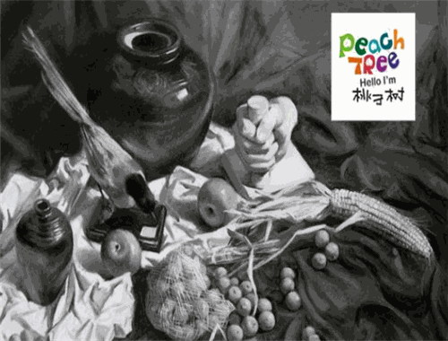 桃子樹少兒美術