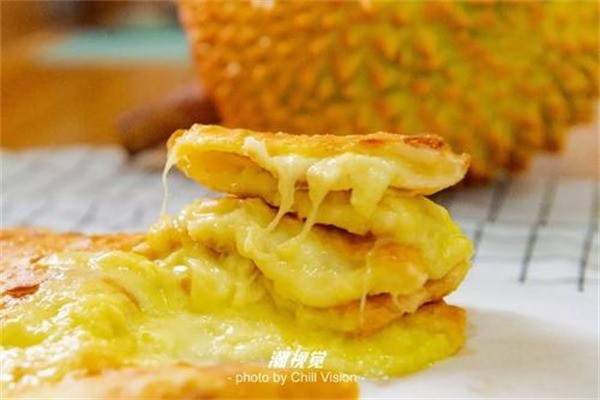 丘比特芝士榴蓮餅