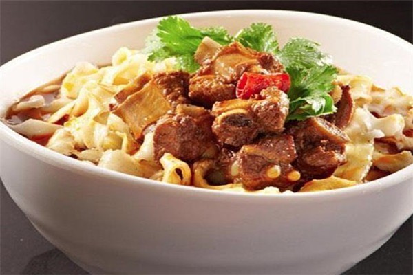 爆龍雞汁刀削面