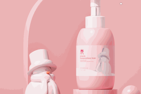 紅色的小象兒童護(hù)膚品