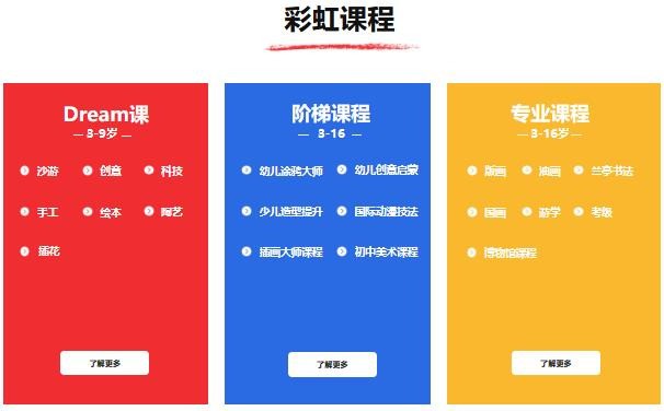 夢彩虹美術教育