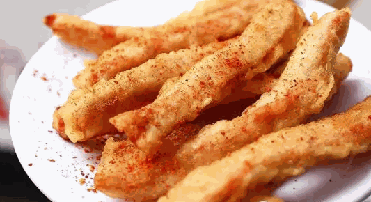 該吃肉了炸排骨