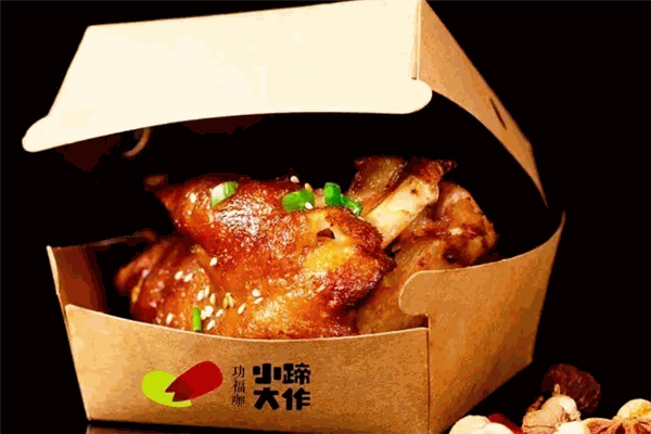 功福咖小蹄大作烤豬蹄