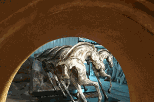 壁虎藝術(shù)全景畫(huà)