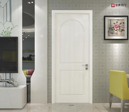 雙虎無(wú)漆木門(mén)