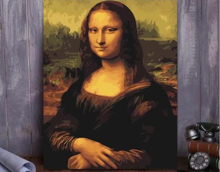 尚典蒙娜麗莎數(shù)字油畫(huà)