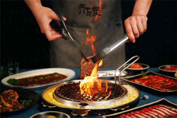 青瓦炭韓潮烤肉