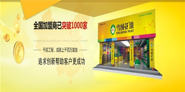雪絨花涂料