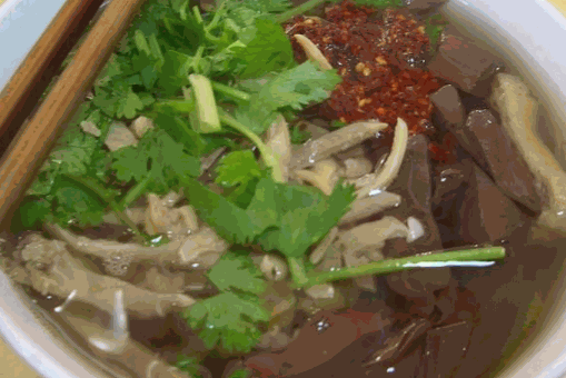 老味道鴨血粉絲湯