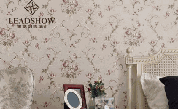 領(lǐng)繡刺繡墻布