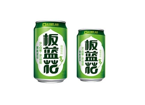 板藍花飲料