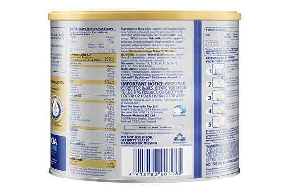 澳洲寶貝奶粉