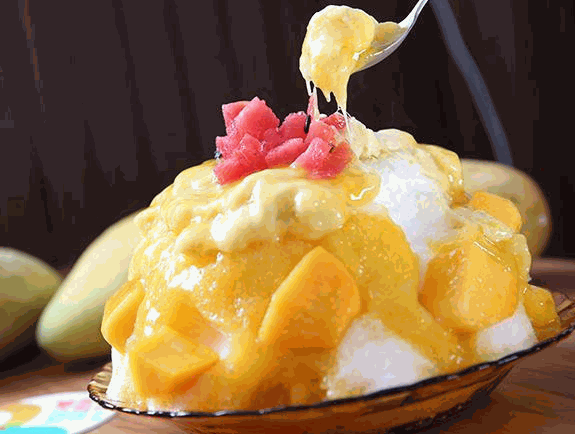 榴芒戀上冰甜品