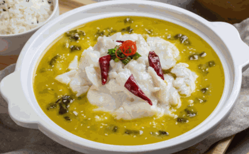 誰漁爭鮮酸菜魚米飯