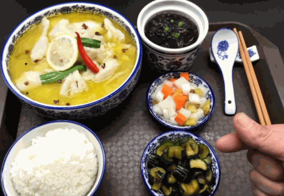 誰漁爭鮮酸菜魚米飯