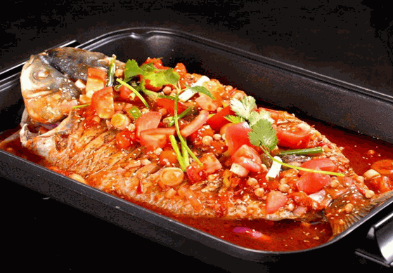 態(tài)美味小份烤魚