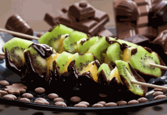 520巧克力鮮果串