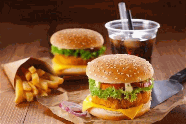 飽食節(jié)炸雞漢堡