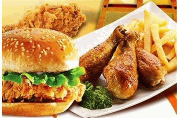 飽食節(jié)炸雞漢堡