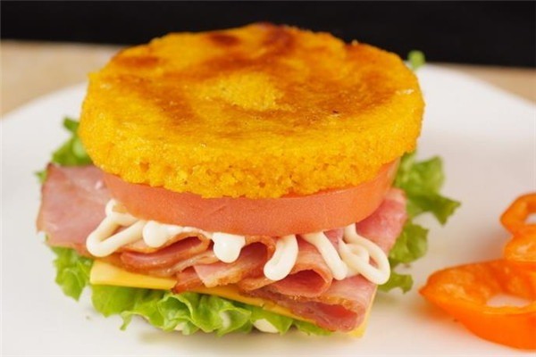 臺美呷中式五谷漢堡