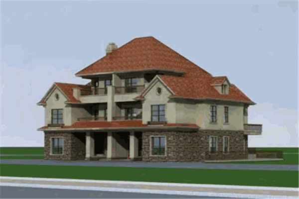 簡(jiǎn)派輕鋼別墅