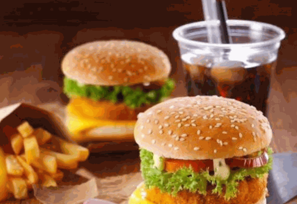 愛(ài)吸漢堡奶茶