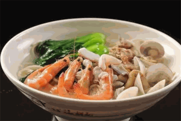 面法自然海鮮面