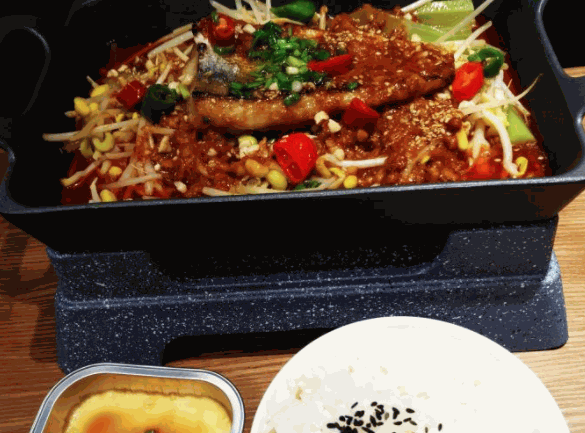 百味鮮烤魚飯