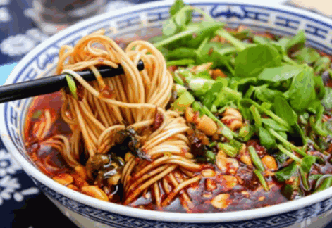 正反面重慶小面