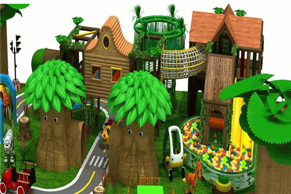 四贊游樂淘氣堡