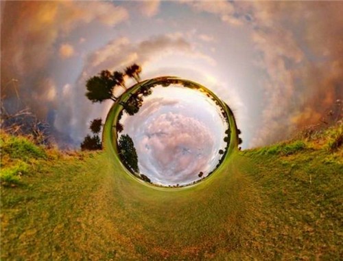 全景快樂拍攝影