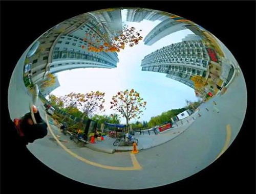 全景快樂拍攝影