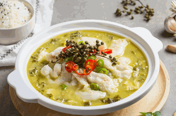 無(wú)骨酸菜魚(yú)米飯