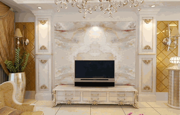 派爾電視背景墻