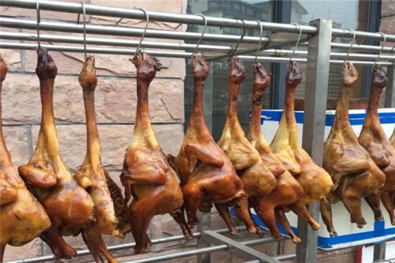 老天橋熏雞醬肉