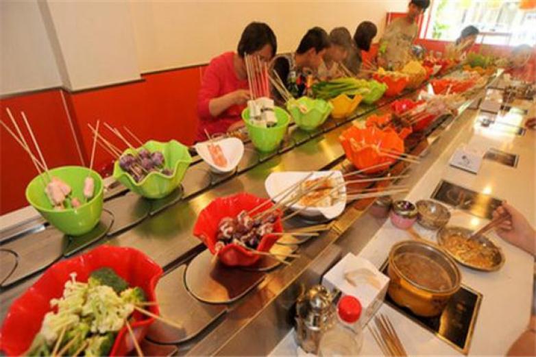 一元旋轉小火鍋