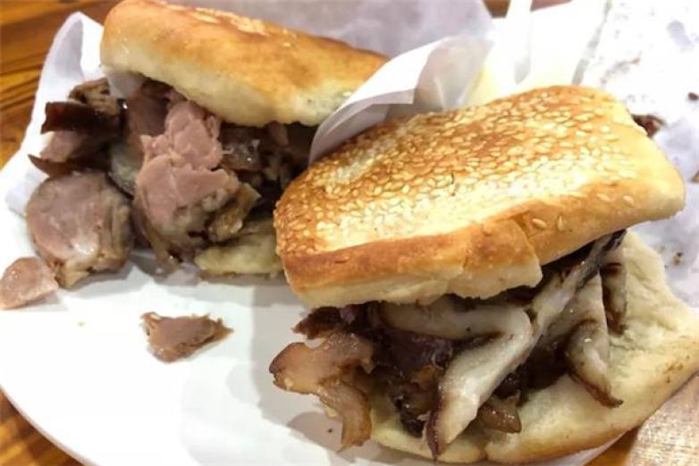 泉翠祥燒餅夾肉