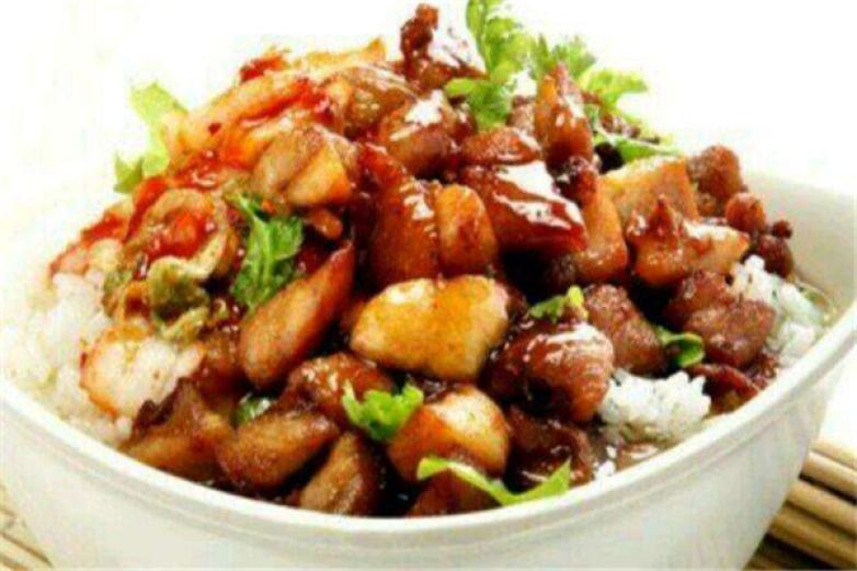 快美佳烤肉拌飯