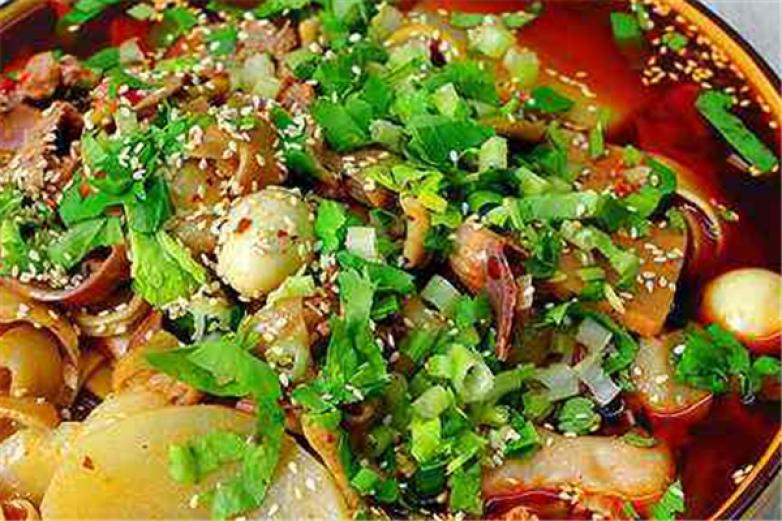 就這蓉城干拌冒菜