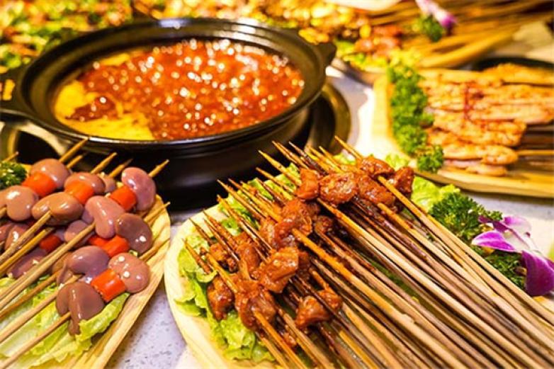 擺家常小郡肝串串香