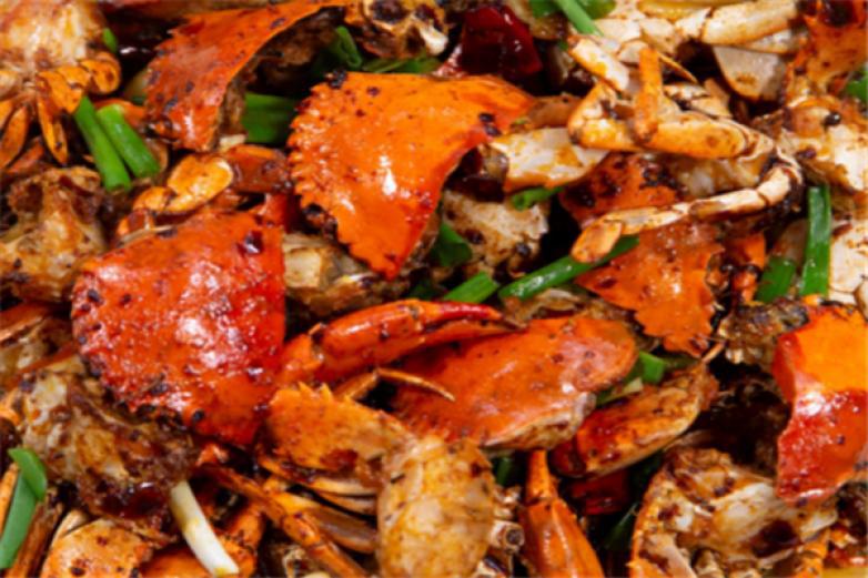 紅玫瑰香辣蟹