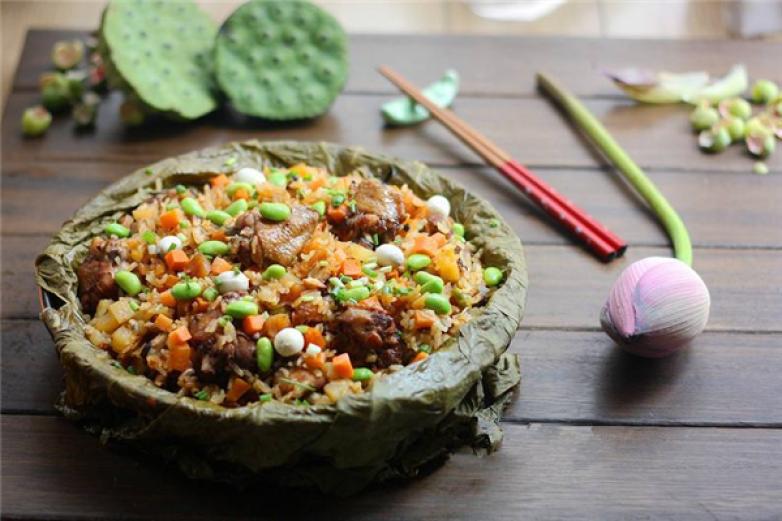 荷葉炒飯