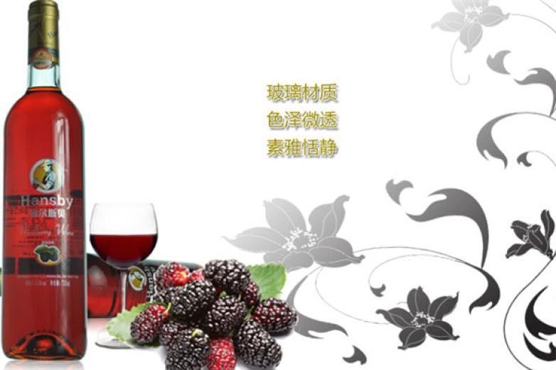翰爾斯貝桑椹酒