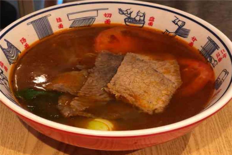 張立新牛肉空心面