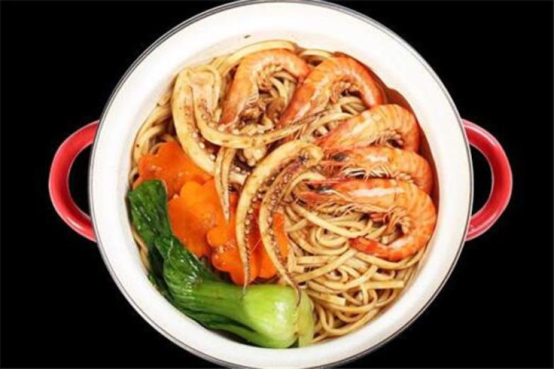 鯊魚杰克小海鮮燜面