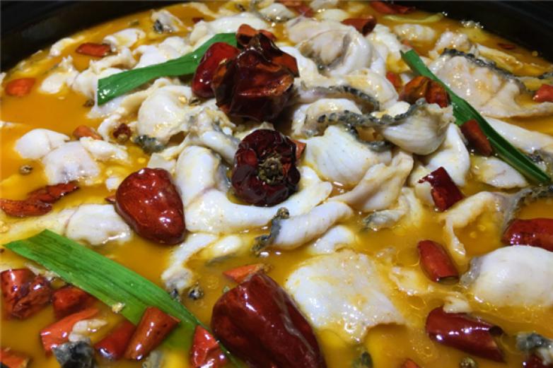 川里談鴨嘴魚酸菜魚