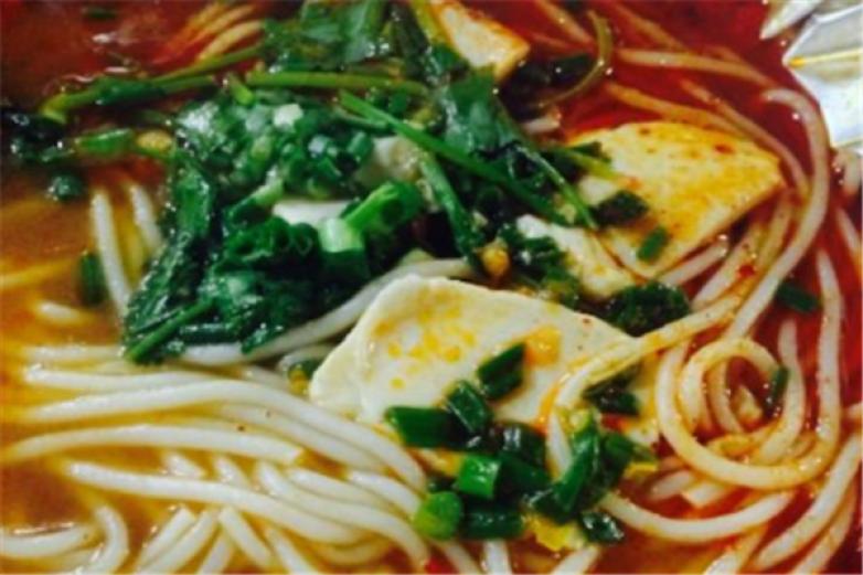 小小葉花甲米線