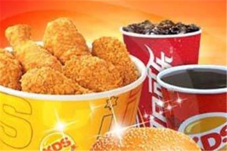 快樂星漢堡炸雞