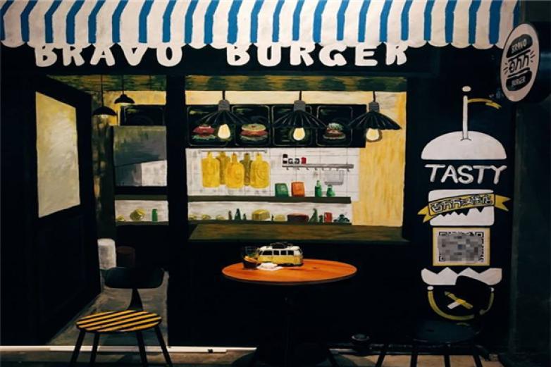 百萬(wàn)萬(wàn)漢堡店