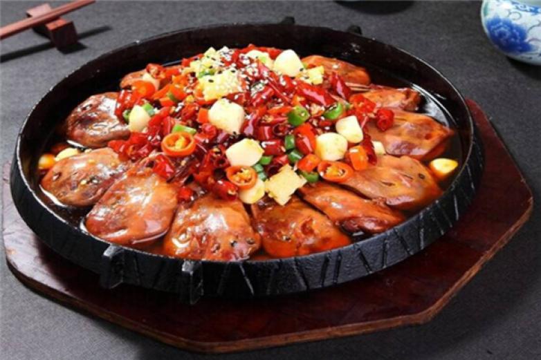 渝香干鍋辣鴨頭